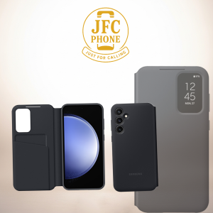 Étui Samsung Smart View Galaxy S23 FE Noir | Protection Officielle