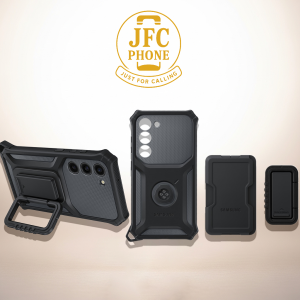 Coque Robuste Samsung Galaxy S23 Noire Rugged Gadget Case Officielle