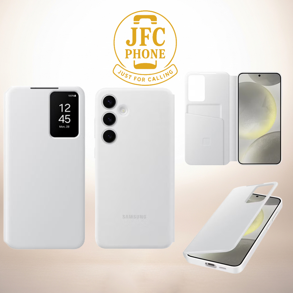 Étui Samsung Smart View Wallet Galaxy S24+ Blanc | Officiel