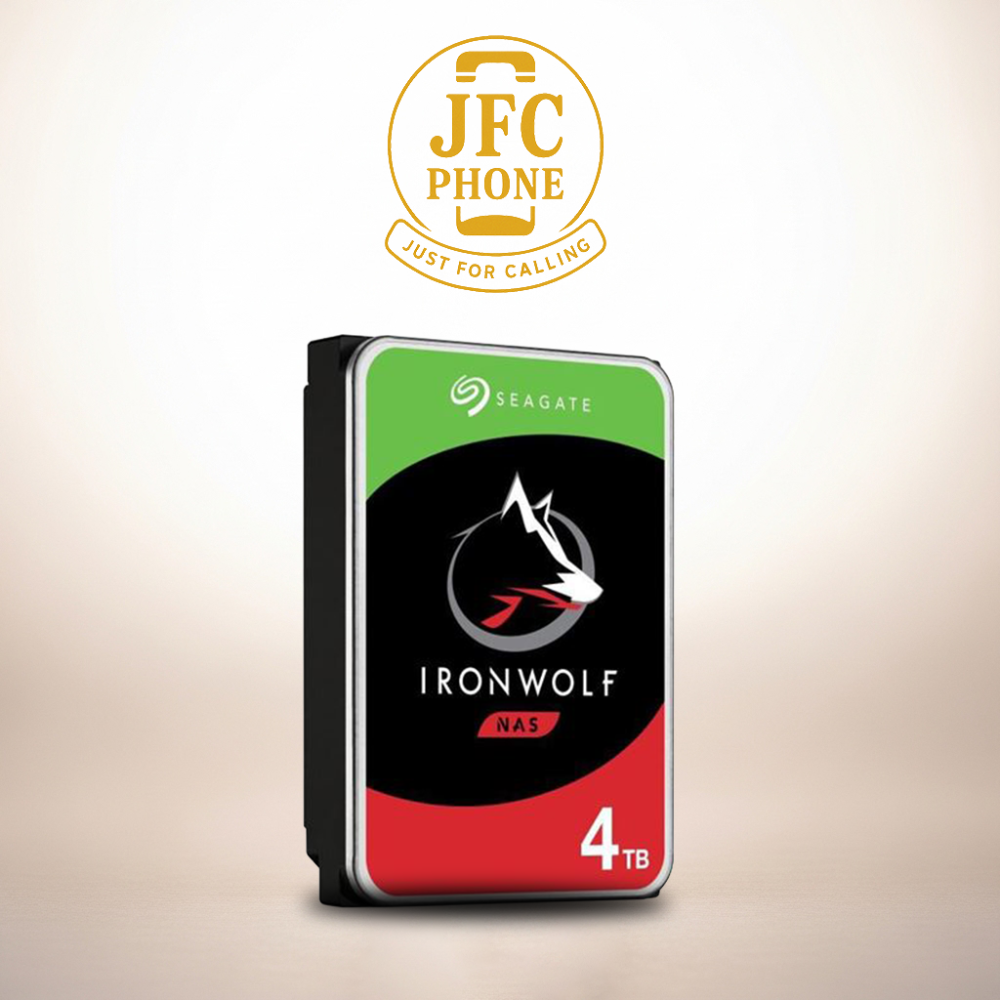 SEAGATE - Disque dur Interne - NAS IronWolf - 4To - 5900 tr/min - 3.5 (ST4000VN008)