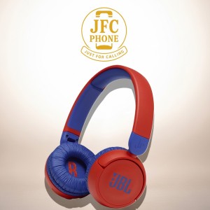 Casque Bluetooth Enfant JBL JR310BT Rouge/Bleu - Sécurité 85dB